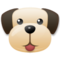 Dog Face emoji on LG